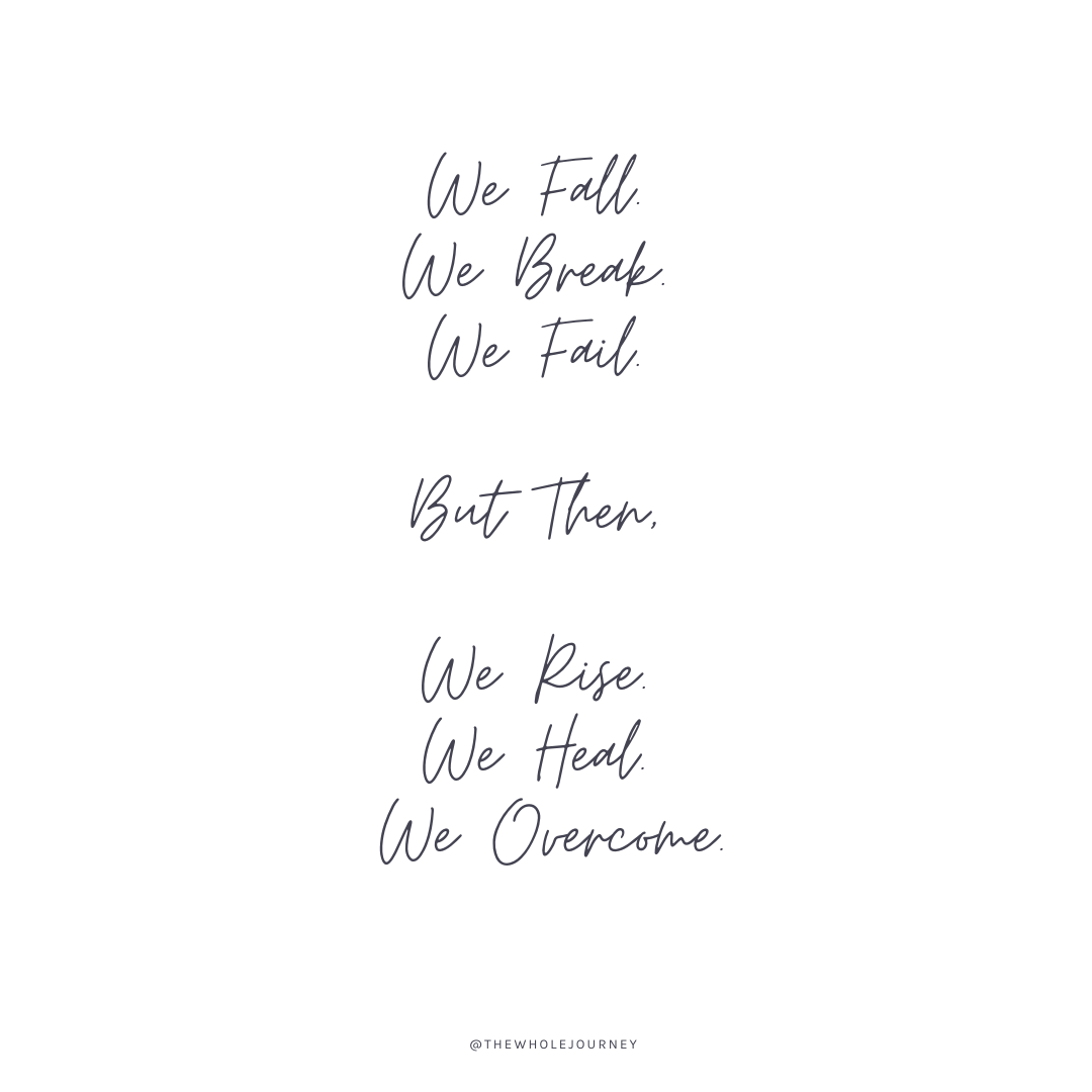 We Fall Quote